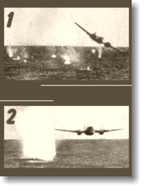Aerosilurante Bristol Beaufighter in un tentativo di siluramento di una nave italiana