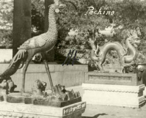 Sculture storiche a Pechino, la capitale della Cina (Trentoincina 1932)